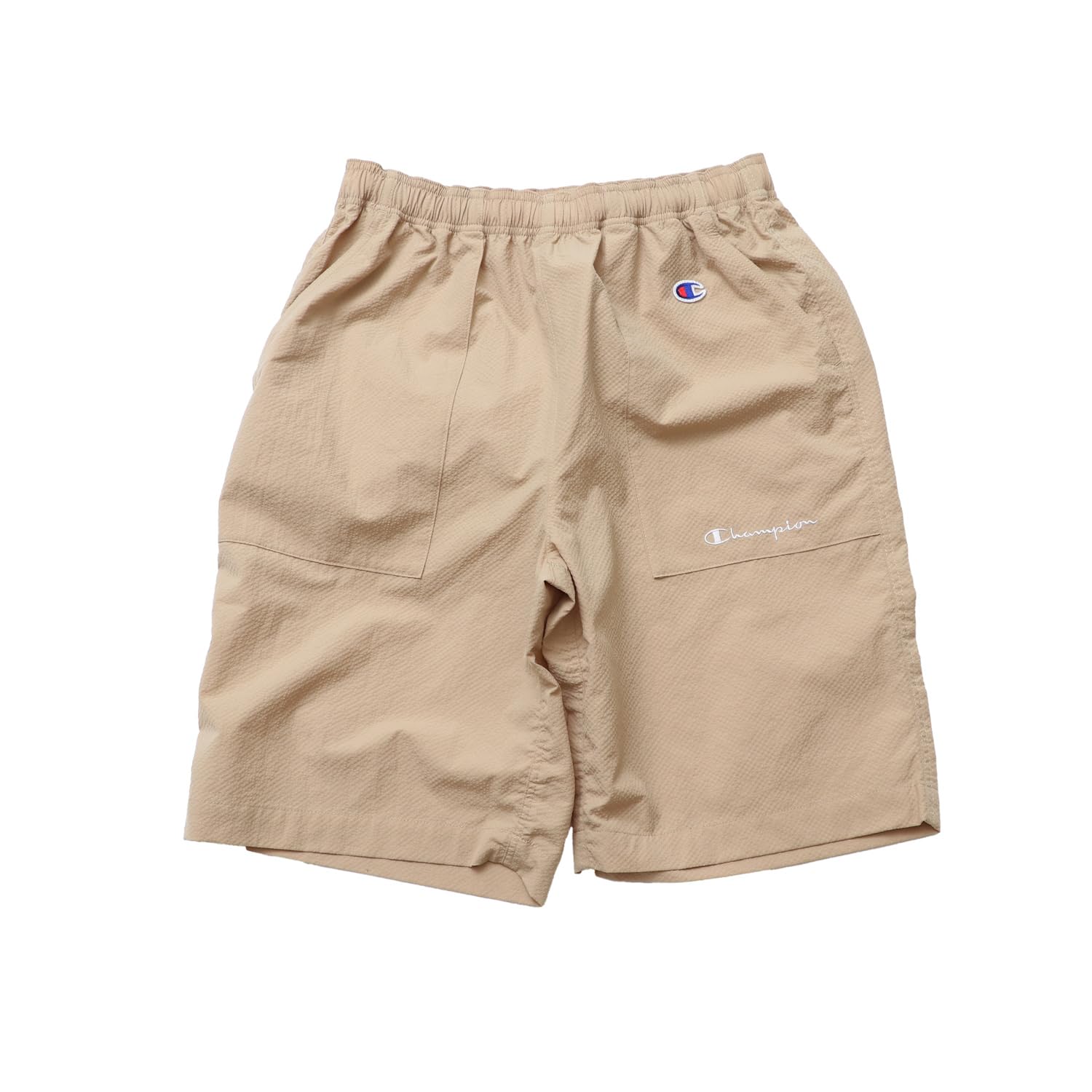 

Champion Мальчики Повседневные Шорты с Вышитым Логотипом CK-B502, Бежевый, бежевый