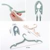 Portable Folding Clothes Hanger for Outdoor Business Travel and Student Dormitory Multi Functional Retractable Clothes Hanger