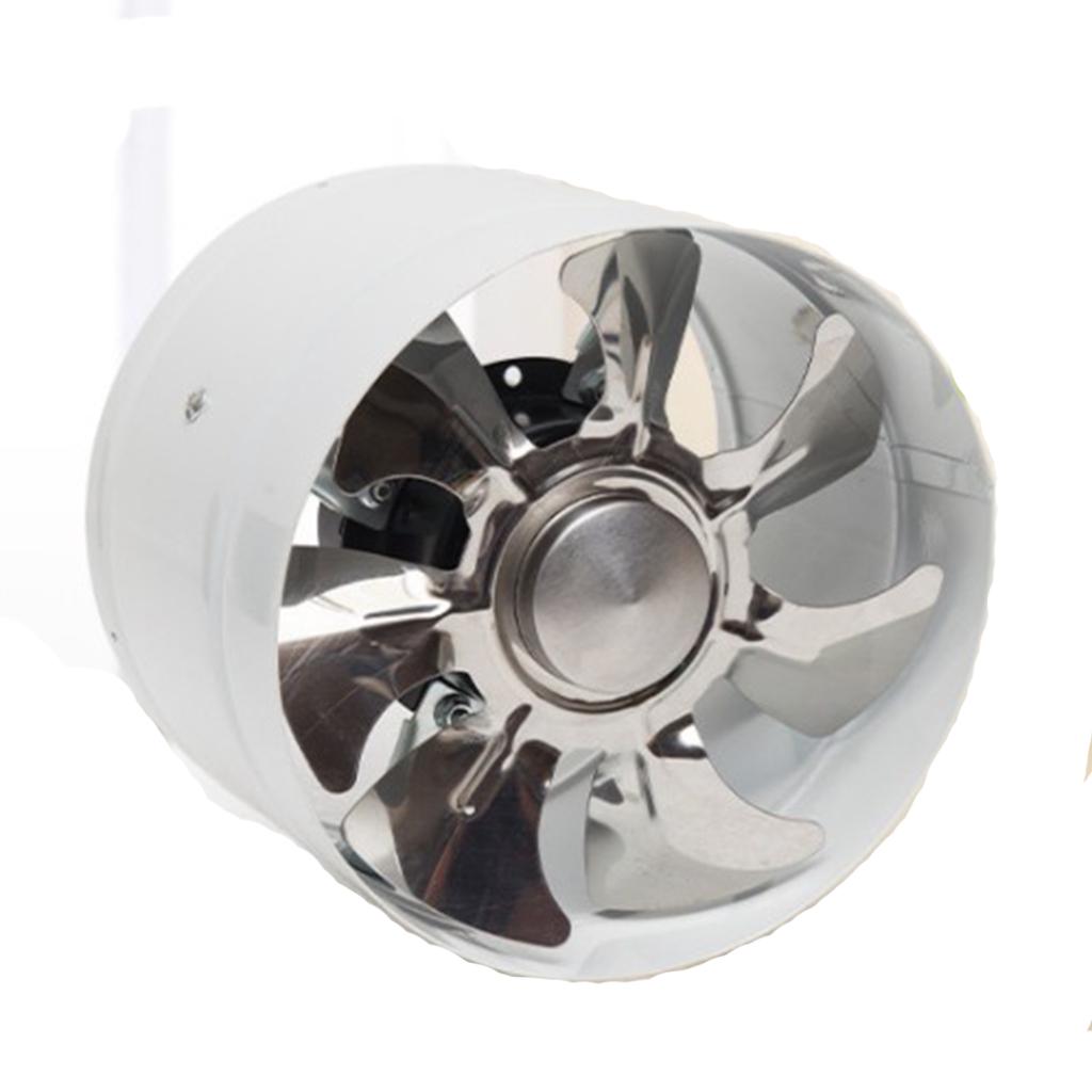 5M DuctHeat Transfer Inline Booster Exhaust Ventilation Fan 6/" 150MM