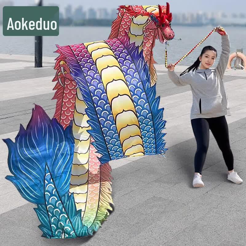 Steel-Frame Dragon Dance Ribbon