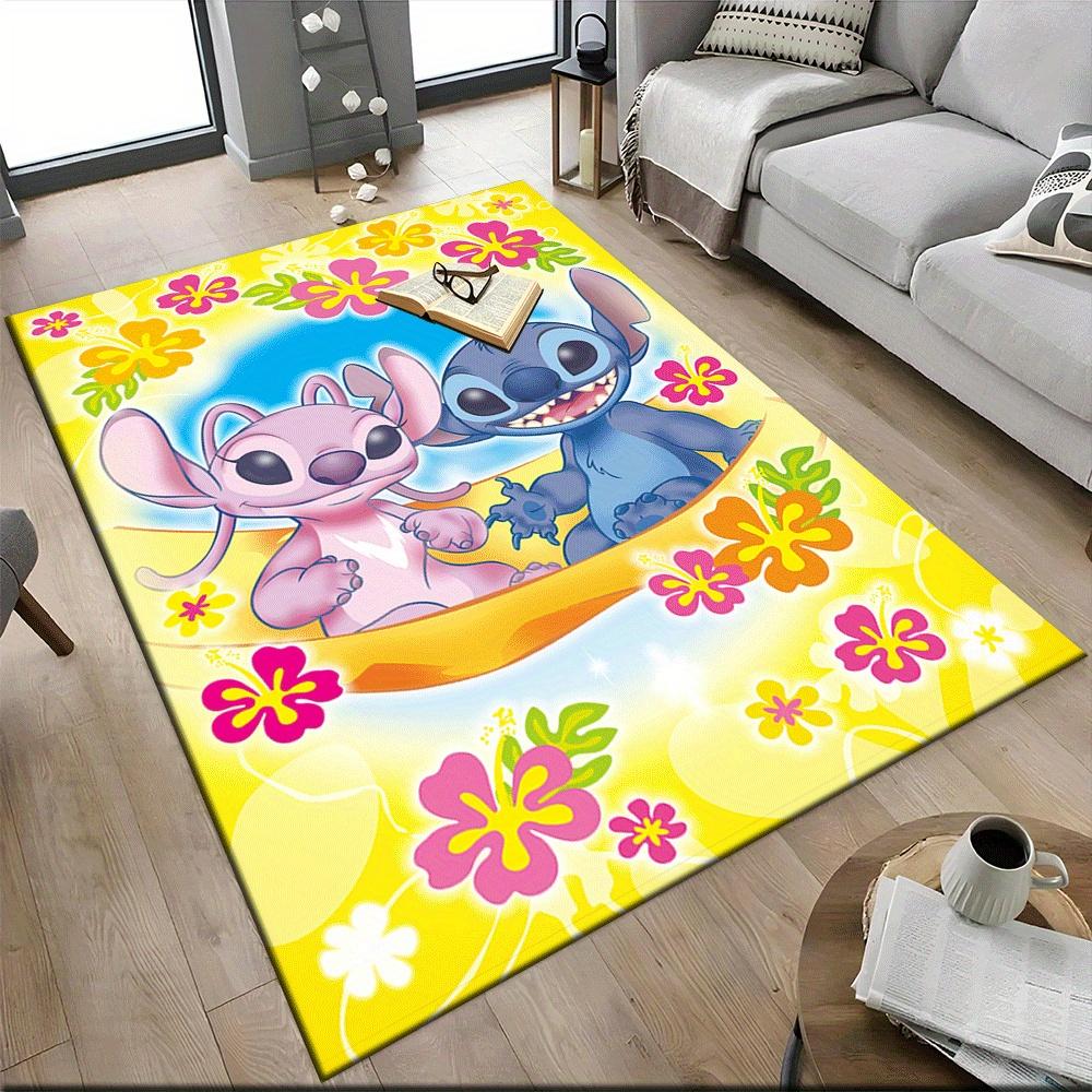 1pc Lilo-and-Stitch-(31)_01 Carpet Area Rug, Bedroom, and Playroom Durable, Stain-Resistant, and Easy To Clean, Living Room