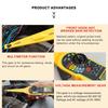 MS8211 Auto Circuit Tester  Detector Power Circuit Probe Kit  Electric Circuit Voltage Tester  Multimeter Car Diagnostic Tool