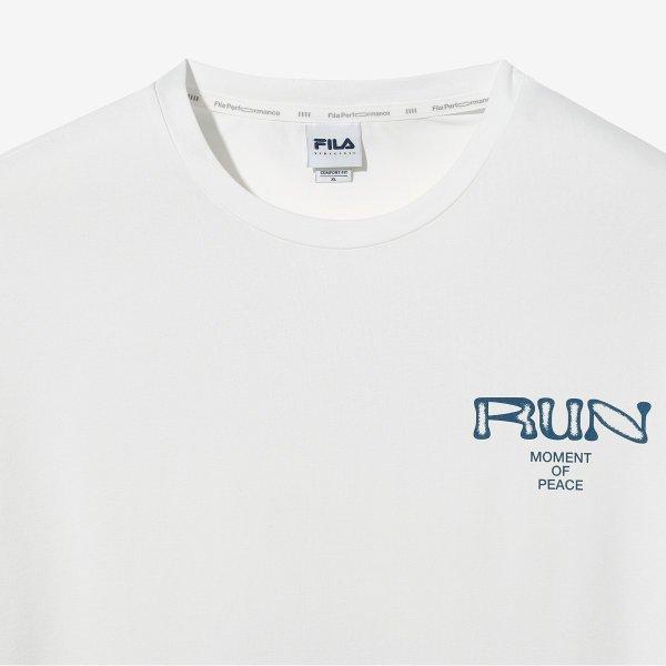 Fila Cooling Pcm PrinT OverfiT T shirT Sorona