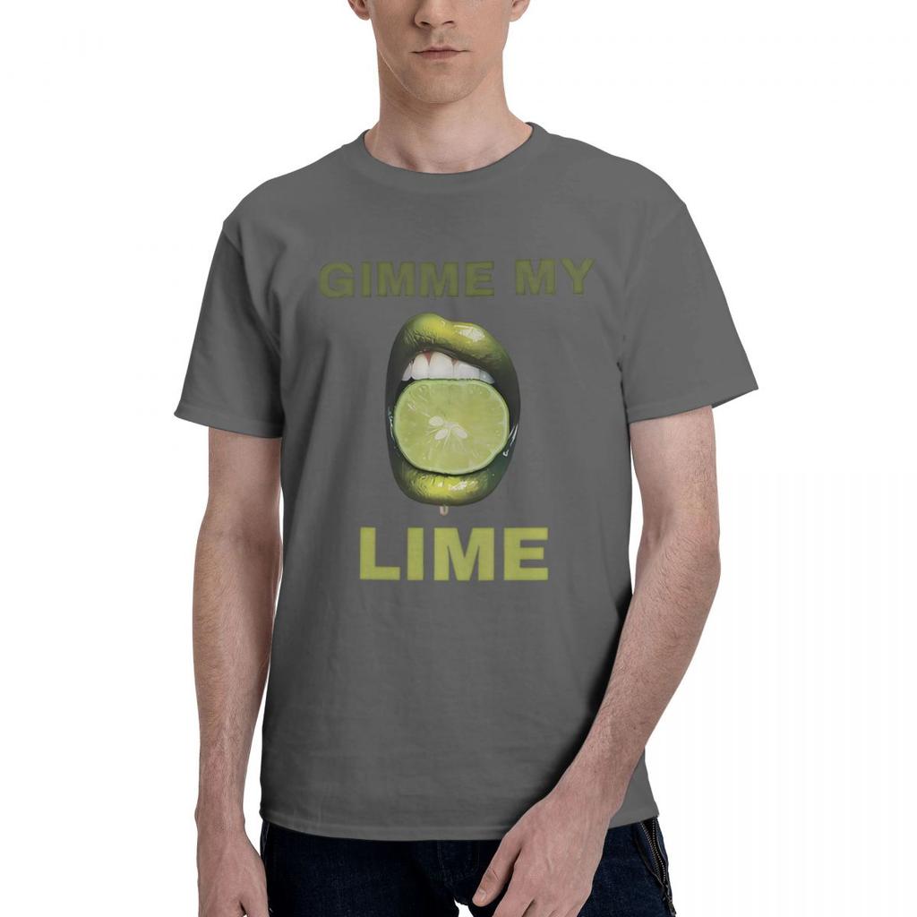 Gimme My Lime 100 Cotton Casual Breathable Confortable Men Top Mens Designer Clothes Funny Gifts