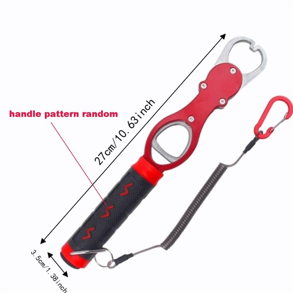 Aluminum Zinc Zinc Alloy Fishing Gripper Long Handle Fish Holder Professional Fish Holder