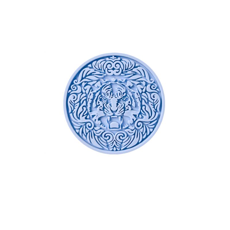 Kitchen Silicone Mat Round Coaster Waterproof Placemat Heat Proof Pot Mat Cup Mat Household Decoration and Table Accessories