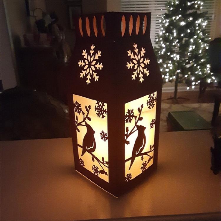 Christmas Cutting Dies Lanterns Die Cuts Templates for Card Making Scrapbooking