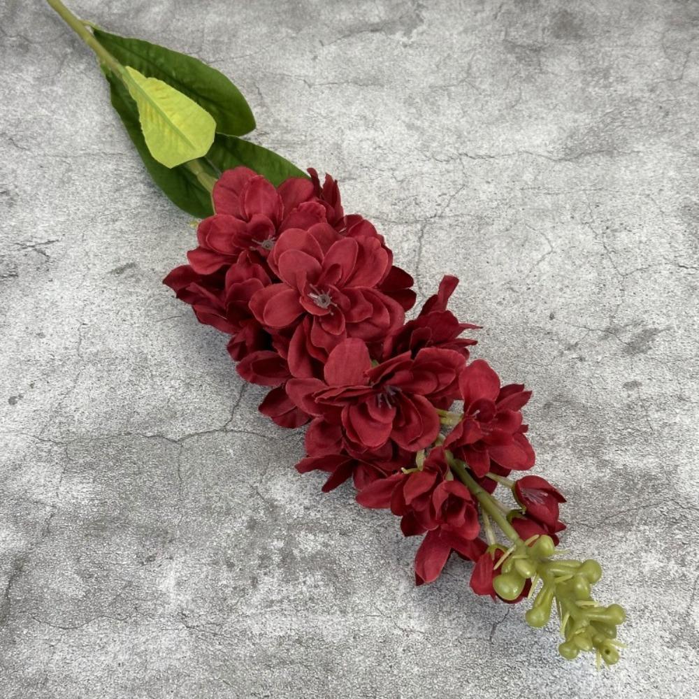 Silk Artificial Hyacinth 85CM Artificial Flowers Fake Violet Flower  for Home Wedding Decor