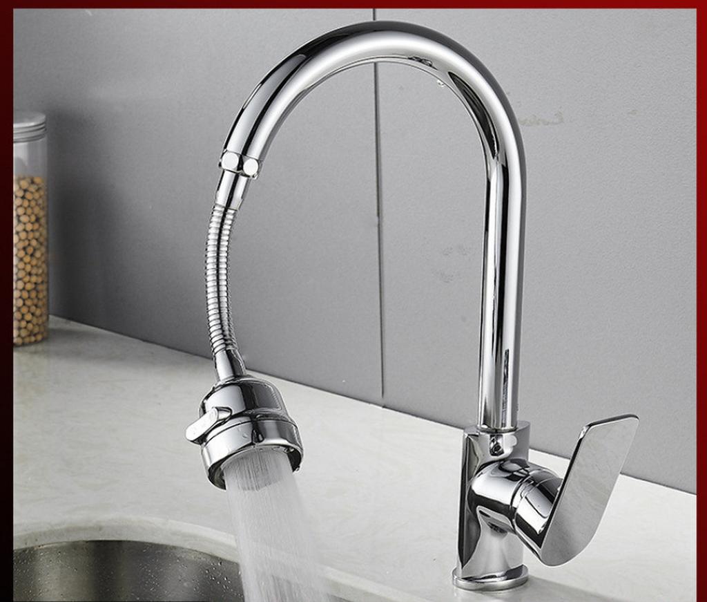 Faucet Extender Proof Sprayer Rotating Filter Water Saving Bubbler