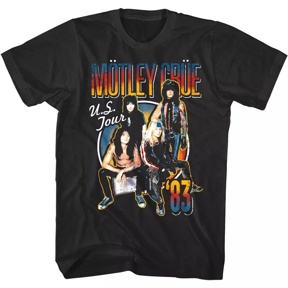 New MOTLEY CRUE Motley Crue US Tour 1983 T Shirt S