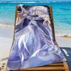 Game WuWa Mornye Towel Sports Quick Dry Travel Camping Gear Sandproof Soft Light Large Beach Towel