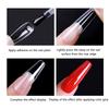 240Pcs Boxed Clear Press Fake Nails Tips Ultrathin Full Paste Fake Nails Wearing Armor Nail Tools