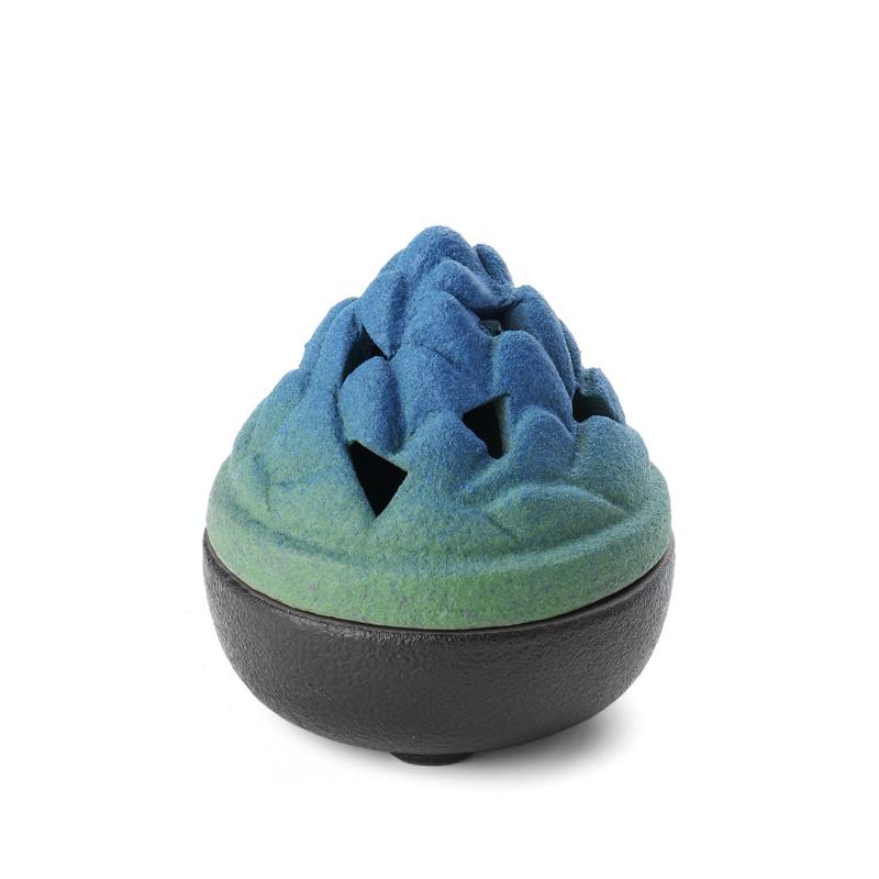 Incense Burner Sticky Powder Burner Household Indoor Sandalwood Small Incense Burner Zen Ceramic Tea Room Aromatherapy Burner