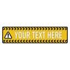 Vintage Aluminum Street Sign - Custom Warning Caution, Outdoor Wall Art, Personalized Gift
