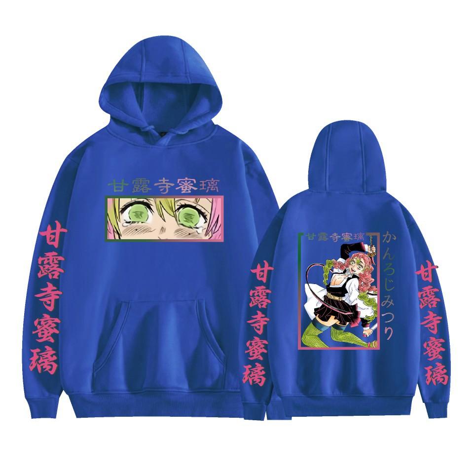 New Demon Slayer Japanese Anime Series Printed Men's Fashion Casual Hooded Long-sleeved Sweatshirt Adult Couple Pullover Top