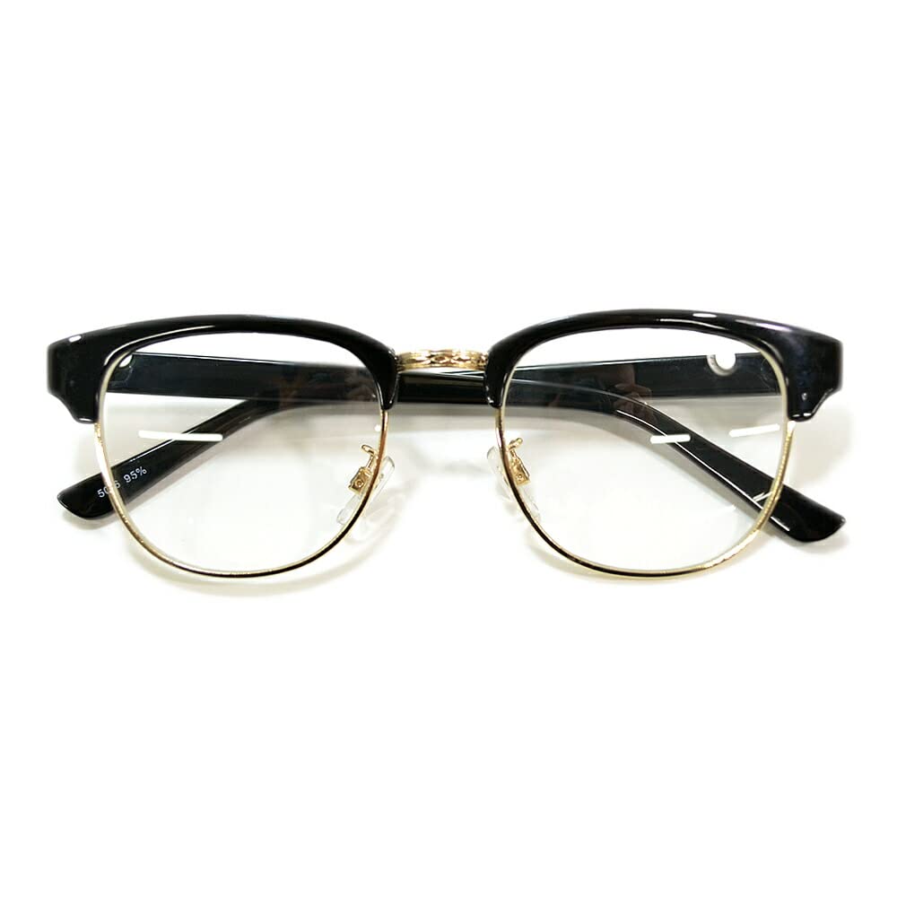 Модные Очки-Маска Clubmaster Слегка Тонированные 5016 [MERRY PLEASURE], Очки, Мужские и Женские, Тип, Броулайнеры, Линзы,