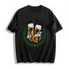 Two Beer Or Not Two Beer Beer Lover Graphic Tee Pure Cotton T-shirt