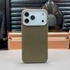 iPhone 17 Pro Max Case: Solid Color Fabric Texture, Ballistic Nylon, Magnetic Absorption, Drop Protection Cover.