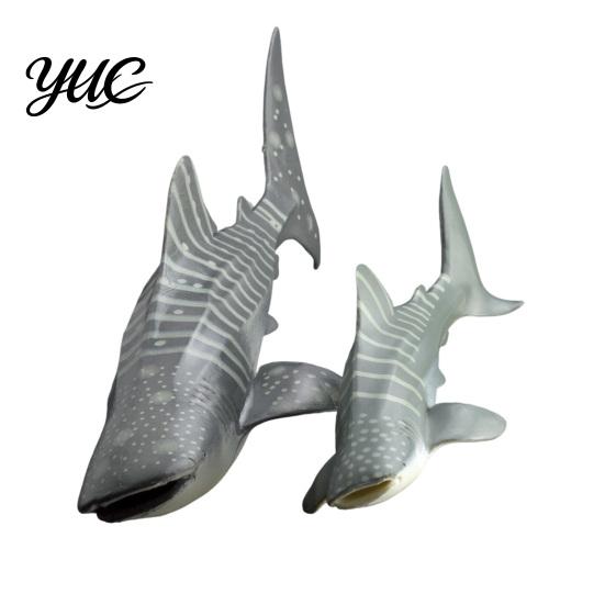Educational Ocean Animal Toys Realistic Whale Model, Marine Creature Figurines, Beluga, Orca, Blue Whale, Gray Collectible Sea Life Figures