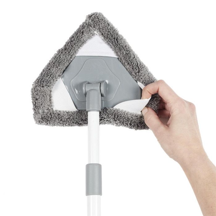 Balai de Nettoyage Mop "Extensible" 52-87cm Gris