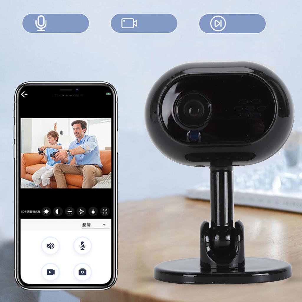 Indoor Security Camera 1080P HD WiFi Motion Detection 2 Way Talk Night 360 Degree Rotation Smart Camera with APP for Home Baby Monitoring