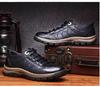 Men's Cross-Border Plus Size Outdoor Hiking Shoes - Fashionable Low-Top, Non-Slip, British Style Casual Footwear.