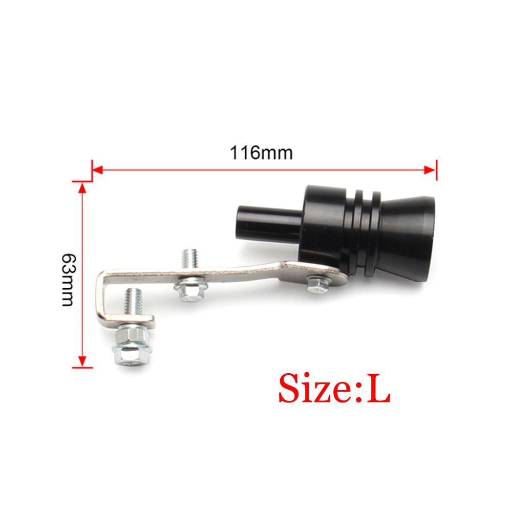 Universal Car Turbo Sound Whistle Muffler Exhaust Pipe Auto Blow-off Valve Simulator Wholesale Silencer