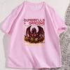 Funny Dragons Workout Gym TShirt Weightlifting Printed Tshirt Causal Cotton Short Sleeve Round Neck T Shirtsman Clothing