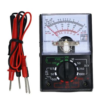 A44Z-Mini Analog Multimeter Tool AC/DC 1000V Voltmeter 500Ma Ammeter 1K Resistance Meter Handheld Pointer Voltage