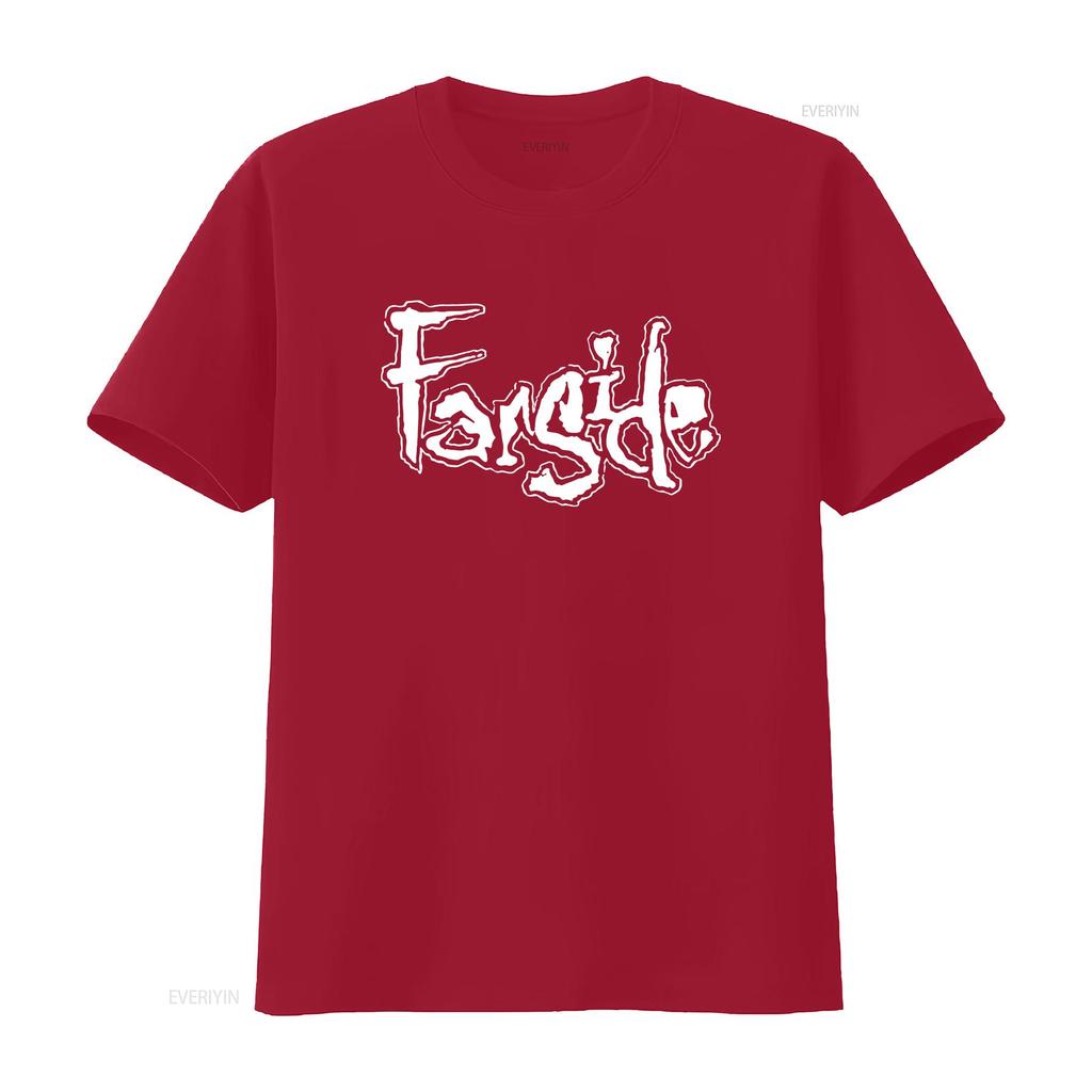 Farside Logo T Shirt Post Hardcore Into Another Sense Field Samiam Chamberlain vintage Washed graphic Comfortable Slightly