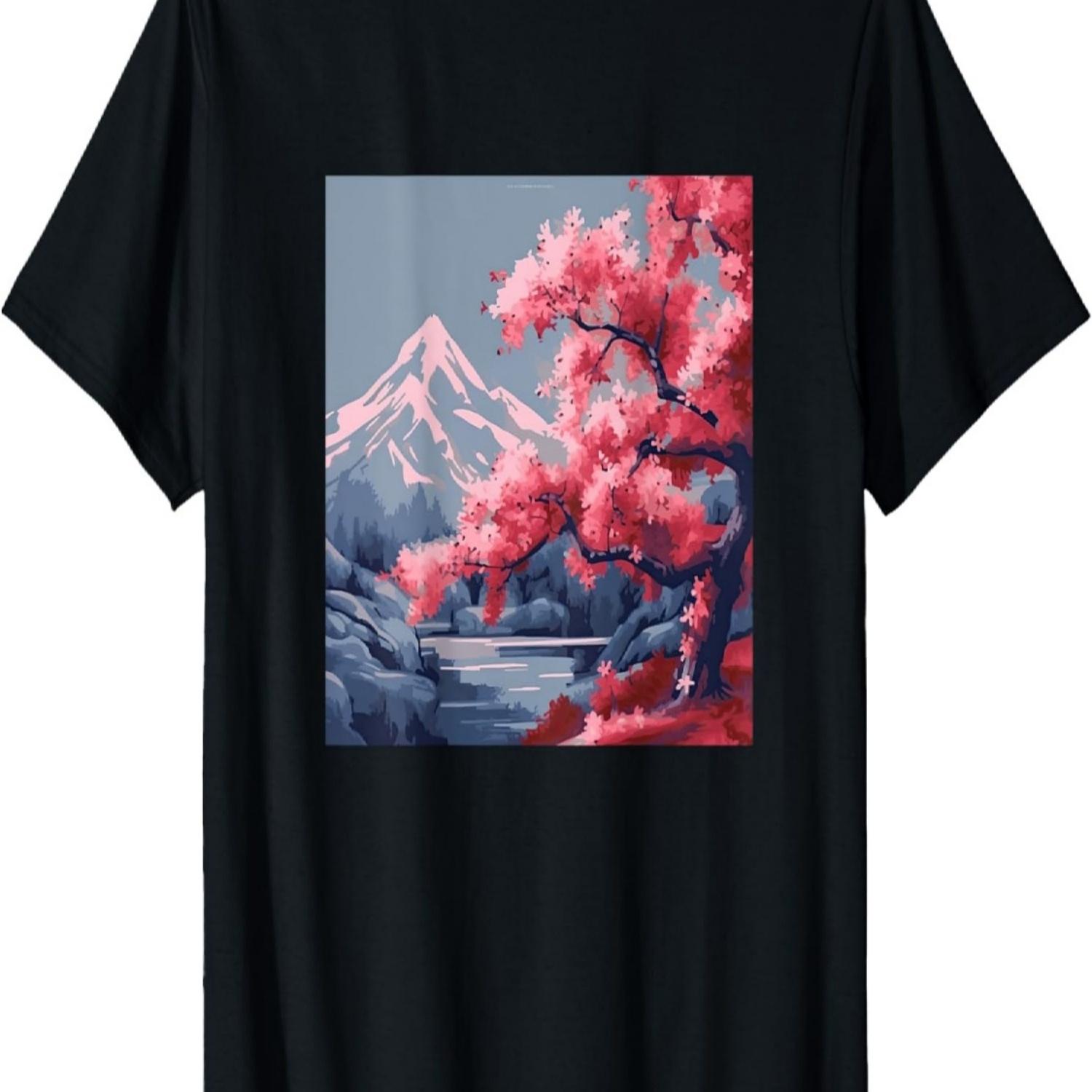 Sakura Cherry Blossoms T-Shirt S