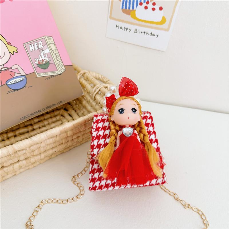 And Adorable Red White Cartoon Bag For Young Girls Light And Breathable Design For Adventures Everyday