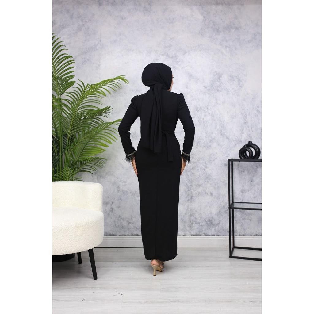 yk Hijab Evening Dress