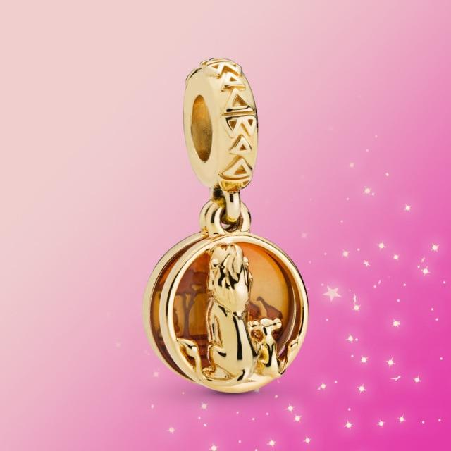 New 925 Silver Charm Lion King Charm Bead Pumbaa Bead Fit Original Fashion Bracelet Women Fashion Jewelry Gift