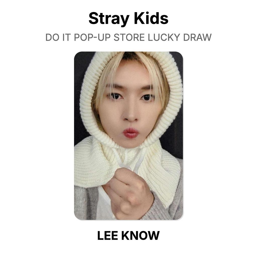 Stray Kids DO IT POP-UP STORE LUCKY DRAW Official Photocard