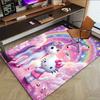 1pc Unicorn Hello Kitty Carpet Office Rug Outdoor Mat Home Decor Area Carpet Festival Gift Office desk chair carpet