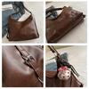 2024 Winter Korean Retro Soft Leather Tote Backpack - Fashionable, Simple, High-Value, Multifunctional Shoulder Bag
