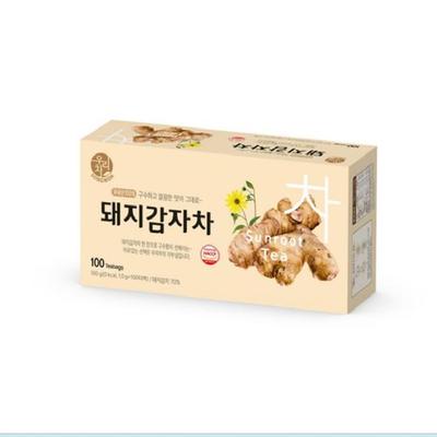 Songwon Sunroot Tea Jordärtskocka Koreanskt traditionellt örtte 100ea