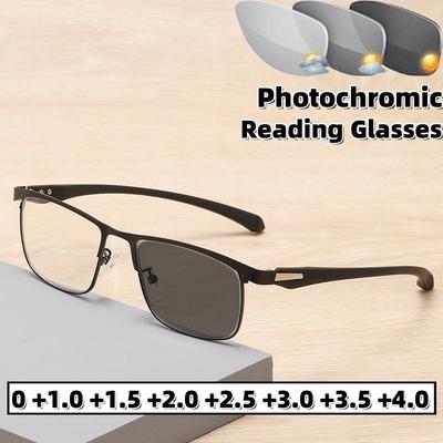 Fashion Trend Men Women Half Frame Reading Eyewear Finished Optical Spectacle Sun Glasses Diopter 0 To +4.0 Far Sight Eyeglasses