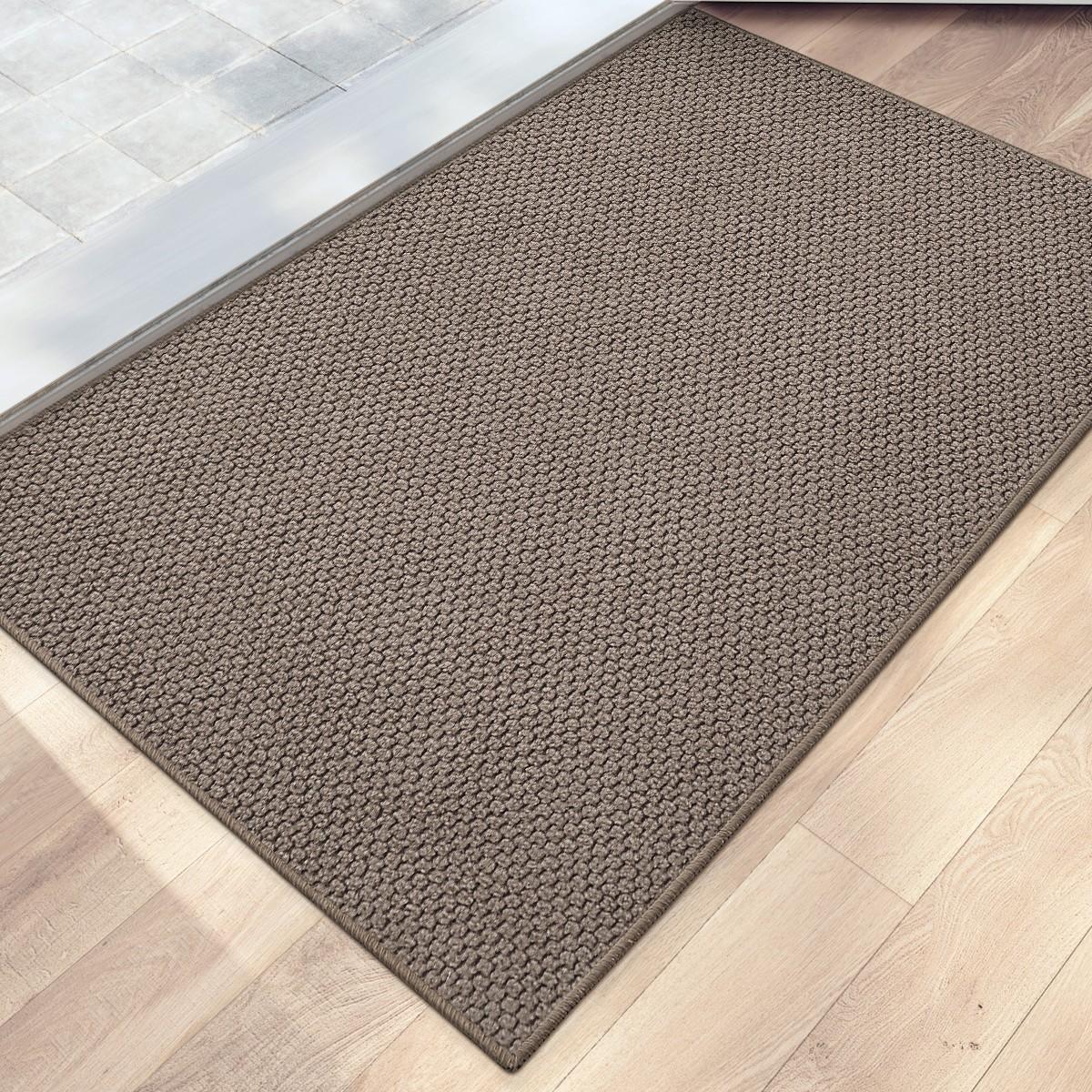 

Простой коврик для входной двери из полипропилена, сплошной цвет, устойчивый к пылеудалению 44*76cm