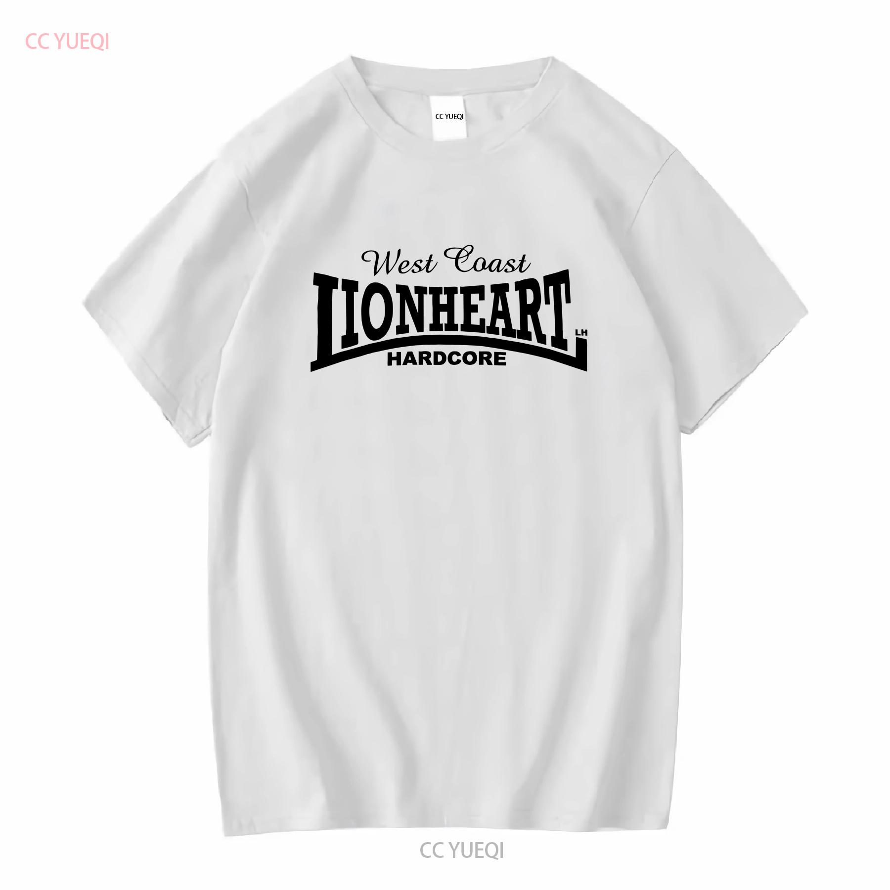 

Vintage LionhearT T Shirt Hardcore Size L West Coast vintage Washed Casual Unisex Stylish streetwear Breathable graphic M