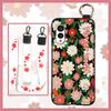 Wrist Strap Lanyard Phone Case For FCNT/Fujitsu Arrows N F-51C Silicone Fashion Design Anti-dust Durable Protective Ring