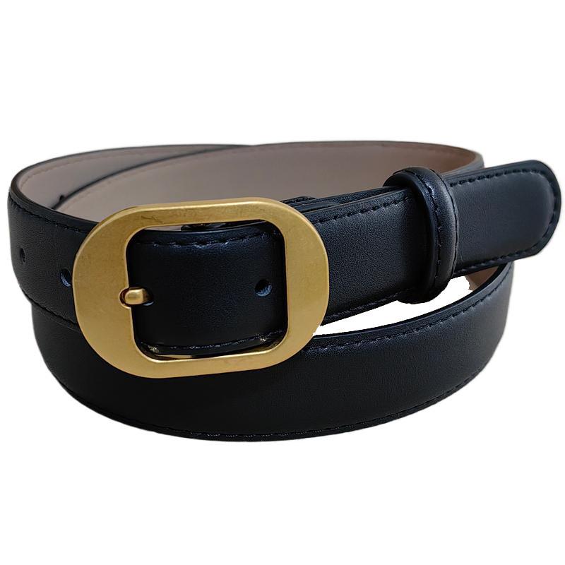 Leather Genuine Handmade Waist Belt Classic Pin Clasp Commuter Style Supplies