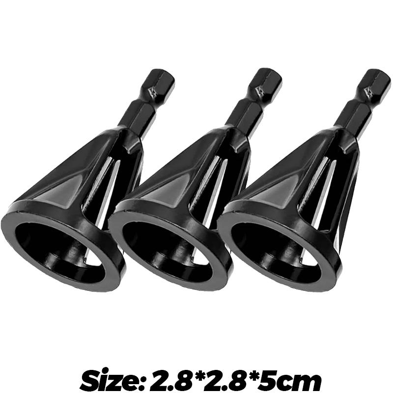 

Carbon Steel External Chamfer Bit Repairs Damaged Bolts Remove Burr Tools Practical Metal Layer Shearing Cutter Accessories (Black,1PC)