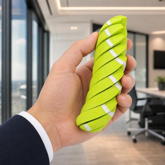 Stress Relief Toy, 3D Printed Anxiety Relief Design, Twist And Rotate Portable Interactive Toy, Decompression Toy for Teens Adults