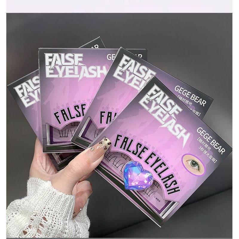 Stapi - Natürliches, klebstofffreies Multipack-Büschel-Wimpern