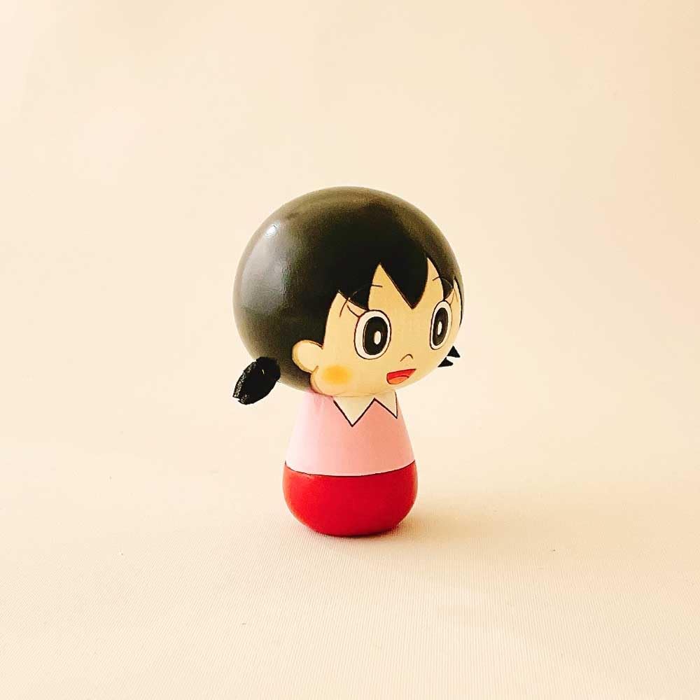 Usaburo Kokeshi Shizuka-chan Doraemon Kokeshi Figur Hergestellt in Japan Doraemon Wohnkultur Geschenk Kokechi
