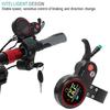 Trava de Guidão Segura para Patinetes Elétricos com Display Digital ABS Trava de Interruptor de Guidão para Patinetes Elétricos Simples de Usar