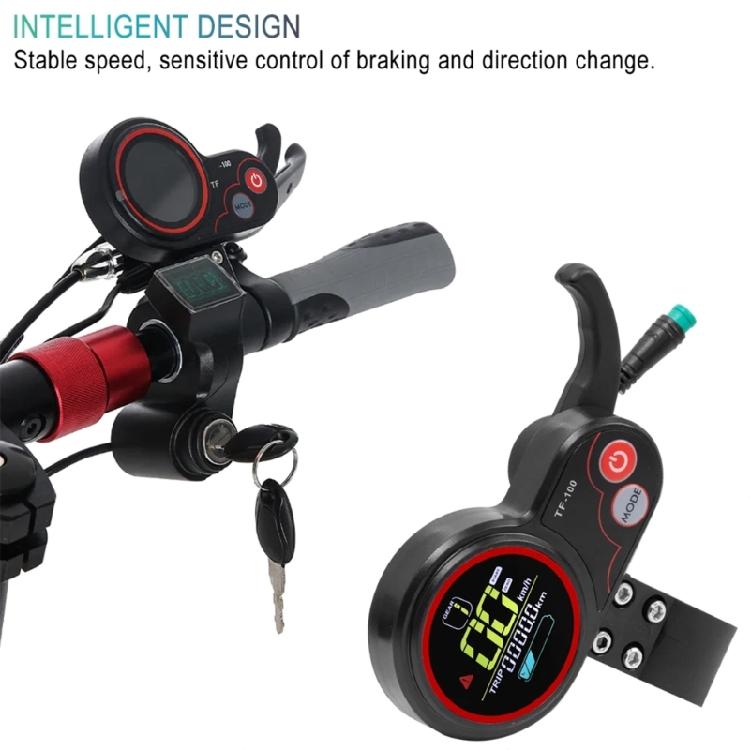 Trava de Guidão Segura para Patinetes Elétricos com Display Digital ABS Trava de Interruptor de Guidão para Patinetes Elétricos Simples de Usar