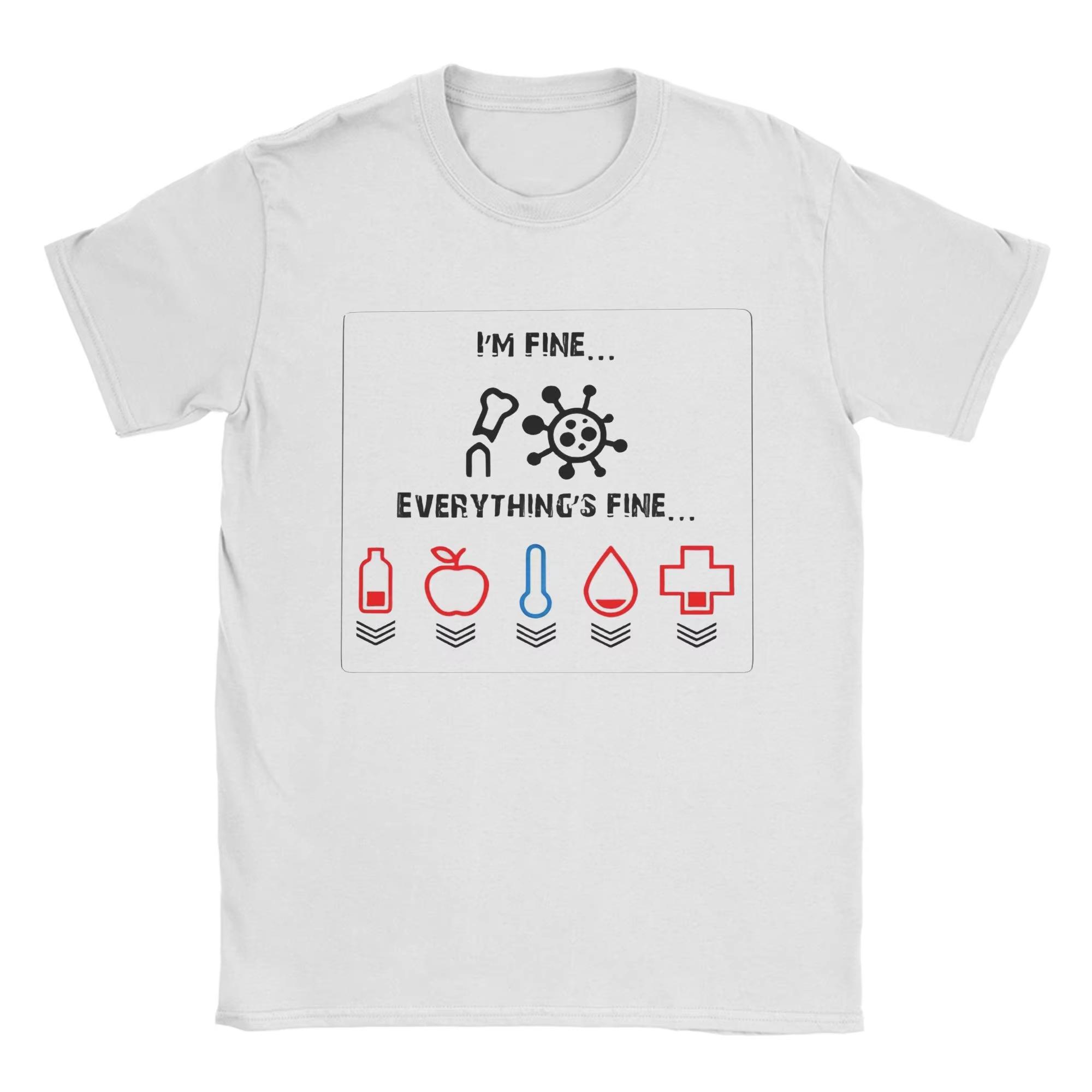 

DayZ Одна пуля и мечта Футболка Модные крутые футболки Футболка с коротким рукавом Летняя хлопковая с круглым вырезом Одежда больших размеров Топы S